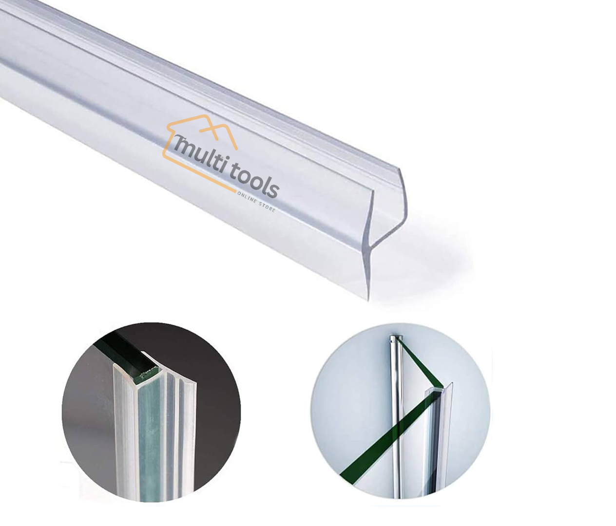 8mm X 7feet Shower Seal Strip For Glass Door